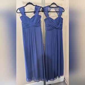 Bluish/Purple Bridesmaid Dresses